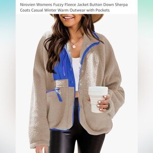 Amazon Fuzzy Fleece Jacket